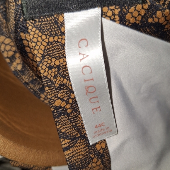 Cacique floral bra 44C Wide sides - Picture 4 of 5